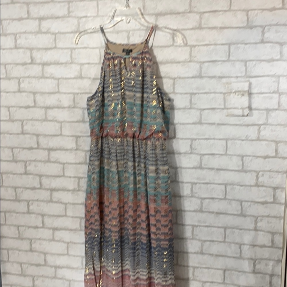 Lily rose multi-color dress size Large
